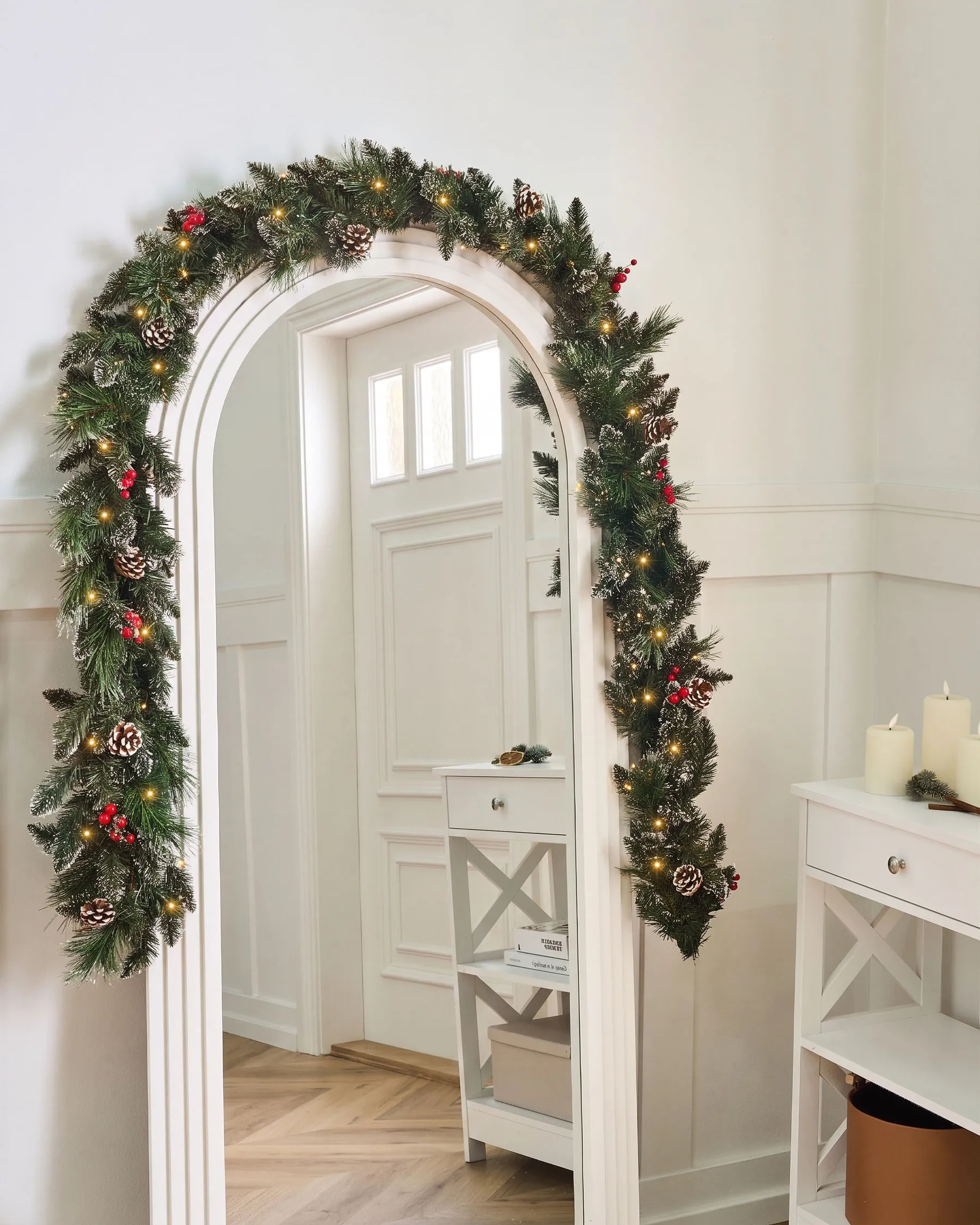 Weihnachtsgirlande LED WAPTA 270 cm Grün_832043