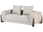 Sofa 2 Seater VINLIDEN Taupe_1048630
