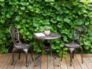Bistro Set TRIORA/ANDALO Metall Braun_931811
