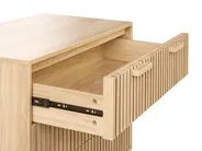 Kommode mit 3 Schubladen LYNWOOD Hellbraun_945544