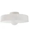 Deckenlampe LUGUSE Glas Weiß