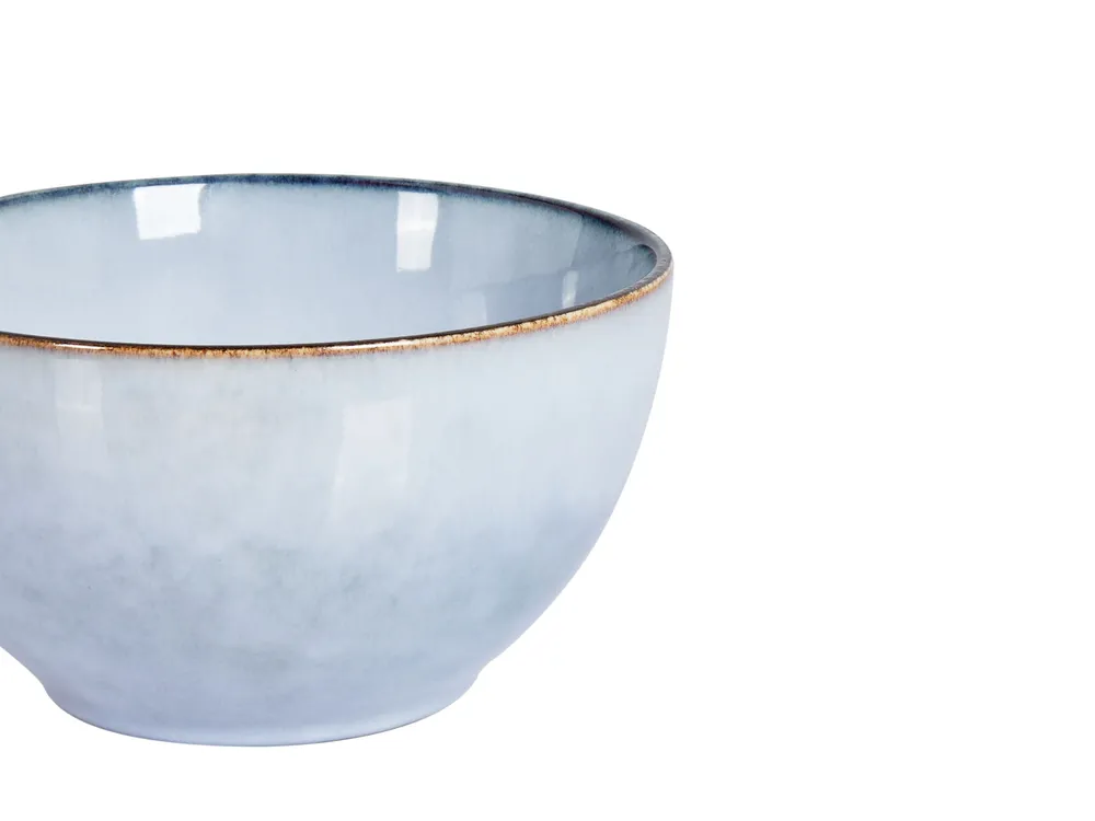 Schüssel 8er Set JUNIPER Steinzeug Hellblau_986517