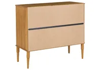 Schlafzimmer Set Kiefernholz AMBAZAC 160 x 200 cm Hellbraun_1118981