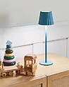 Tischlampe POMBEIRO Metall Hellblau