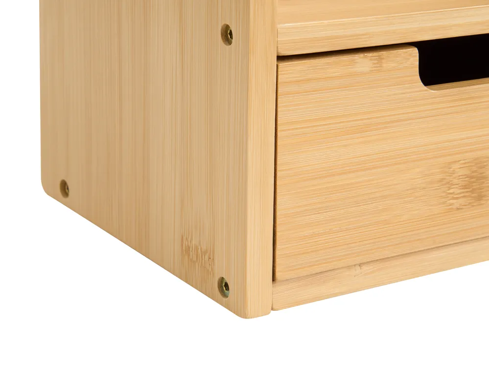 Kitchen Organiser FOUGASSE Bamboo Light Brown_1074302
