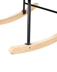 Schaukelsessel ARSET Cord Cremeweiß_952730