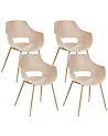 Esszimmerstuhl 4er Set MILLERS Beige