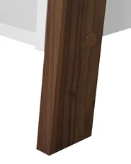 Regal mit 5 Ebenen MOBILE DUO 166 cm Braun / Weiß_727172