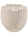 Blumenkübel ARPONE 44 cm Hellbeige