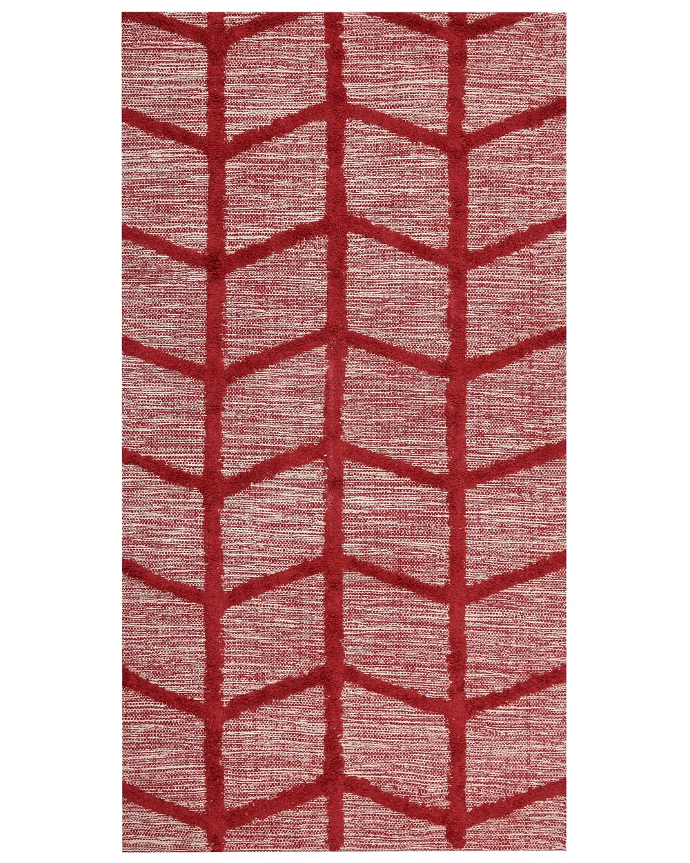 Teppich SIVAS Rot 80 x 150 cm Baumwolle_848793