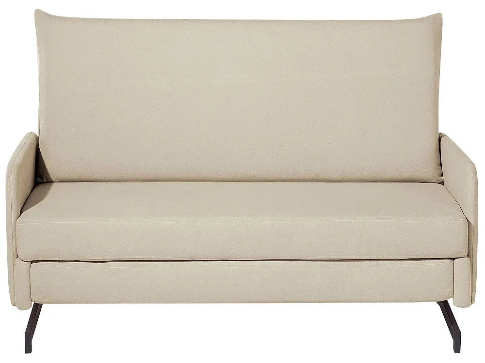 Schlafsofa 2-Sitzer BELFAST Stoff Beige