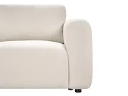 Modular Corner Sofa 5 Seater KIVVIK with Ottoman Boucle Off-White Left Hand_1045805