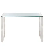 Konsolentisch TILON Sicherheitsglas Silber_857829