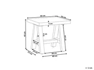 Gartenhocker TONNARE Grau_930630