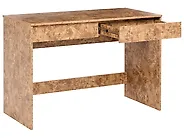 Home Office Desk RONDANE 110 cm 50 cm Burl Effect_1176674