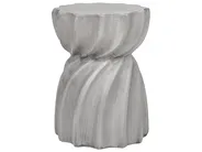 Beistelltisch ALGUA 35 cm 35 cm Grau_873764