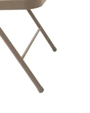 Klappstuhl 4er Set SHASTA Metall Beige_1039667
