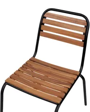 Gartenstuhl 6er Set VALLESE Akazienholz Braun_932847