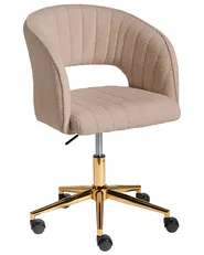 Desk Chair KATONAH Boucle Beige_1099425