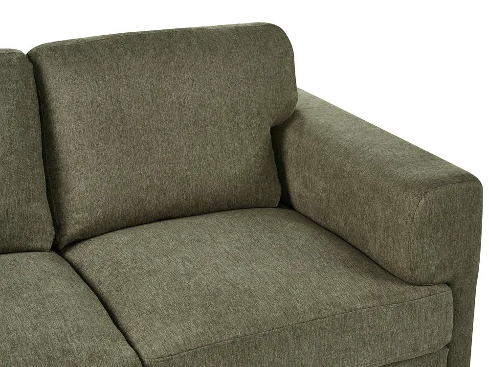 Sofa 3-Sitzer LOUSTO Stoff Grün_1043790