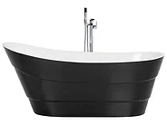 Freestanding Bathtub BUENAVISTA 1700 x 730 mm Black_1150245