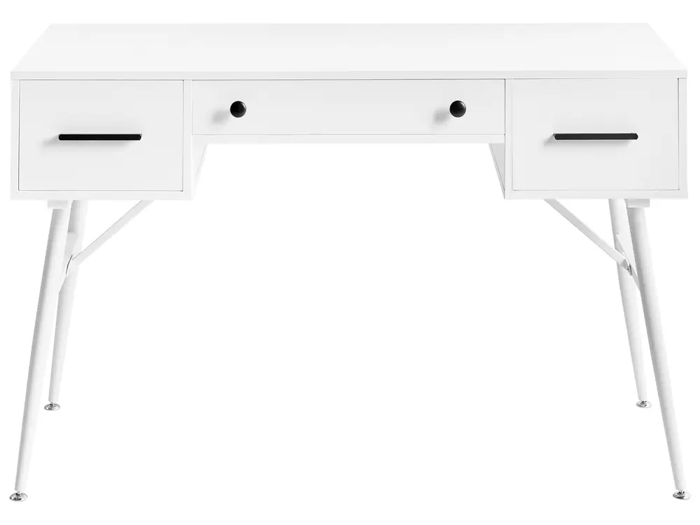 Schreibtisch MARFLA 120 cm 50 cm Weiß_1054889