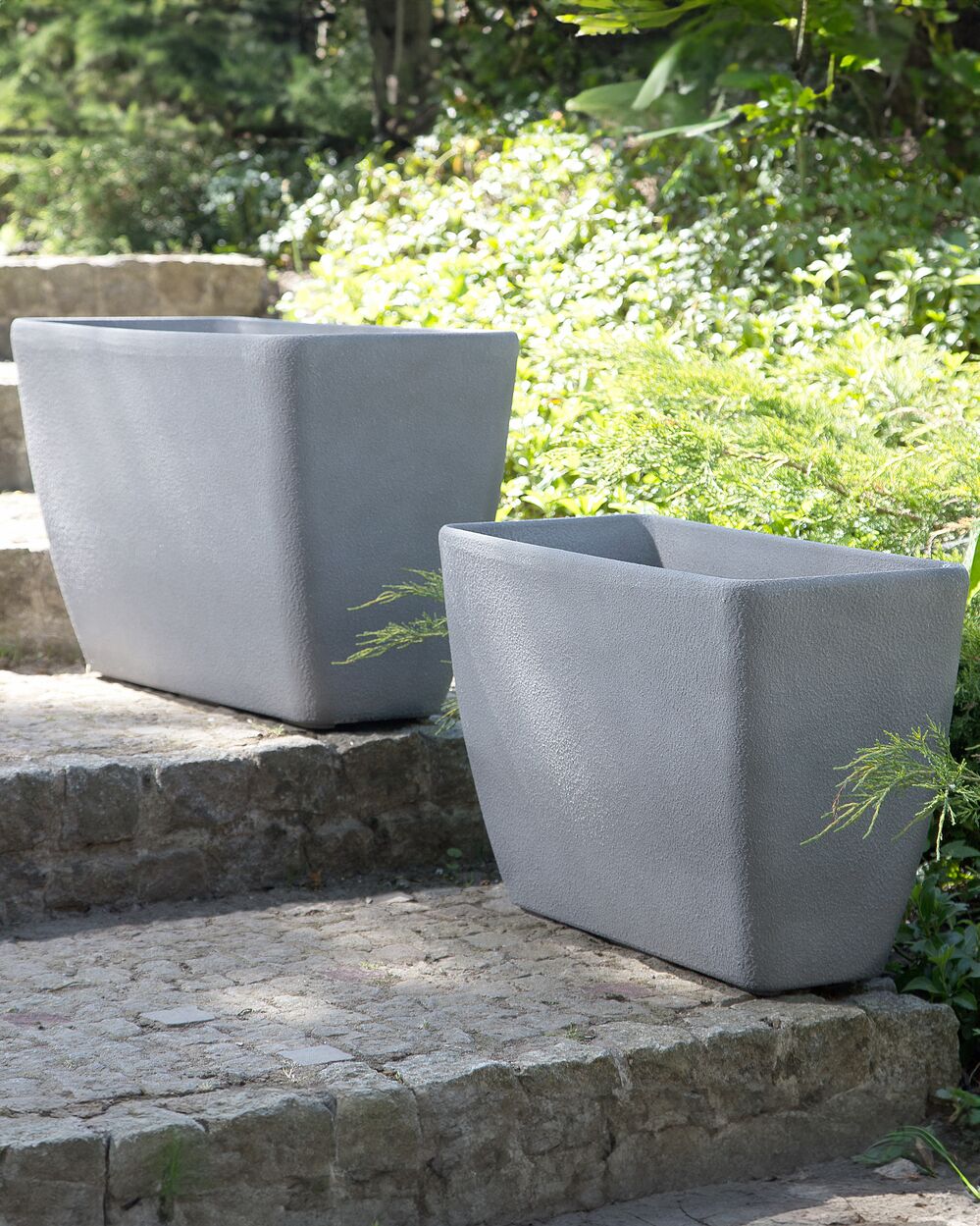 Plant Pot BARIS 74 cm Grey