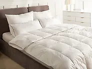 Bettdecke Entendaunen Leicht Warm KRIVAN 220 x 240 cm_1179111