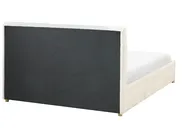 Bed with Storage Drawers SOUTRIN Boucle Off-White 160 x 200 cm (EU King Size)_993476
