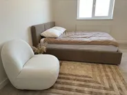 Postelja s prostorom za shranjevanje BOUSSE Knjižica Siva bež barva 140 x 200 cm_1064391