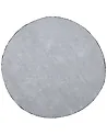 Zottelteppich DEMRE Hellgrau ø 140 cm