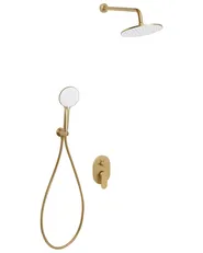 Einbau-Duschset mit Regendusche TINGUIRIRICA Gold_1000446