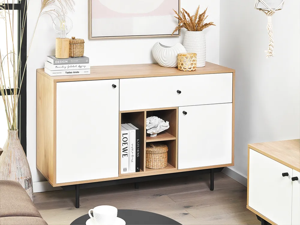 2 Door Sideboard ITACA Brown/ White_1073478