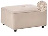 Ottoman AXEBO Boucle Beige