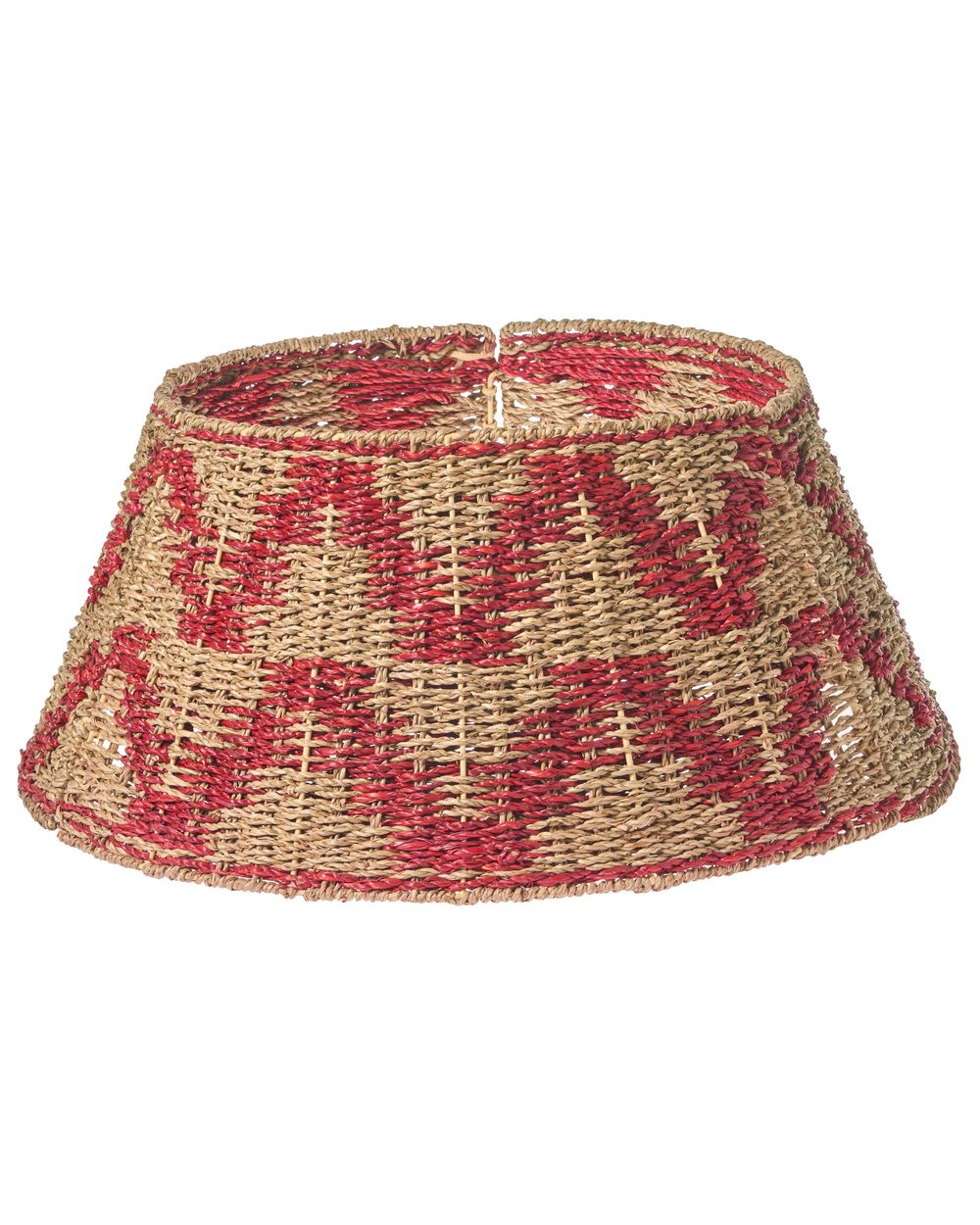 Jupe de sapin de Noël GLACE 60 cm Rouge