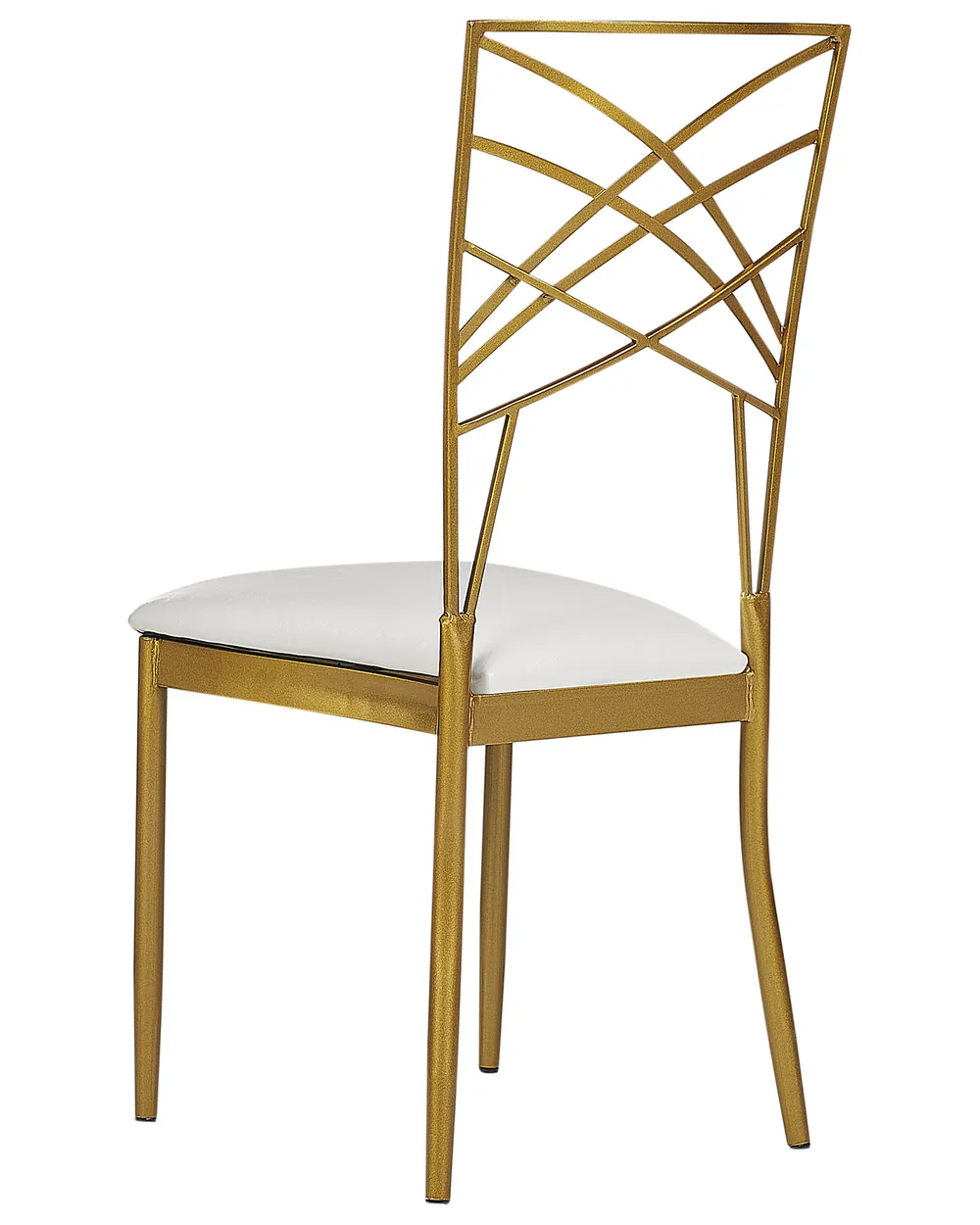 Set of 2 Dining Chairs GIRARD Metal Gold_913461
