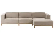 Ecksofa 5-Sitzer VENG Stoff Taupe linksseitig_1009662