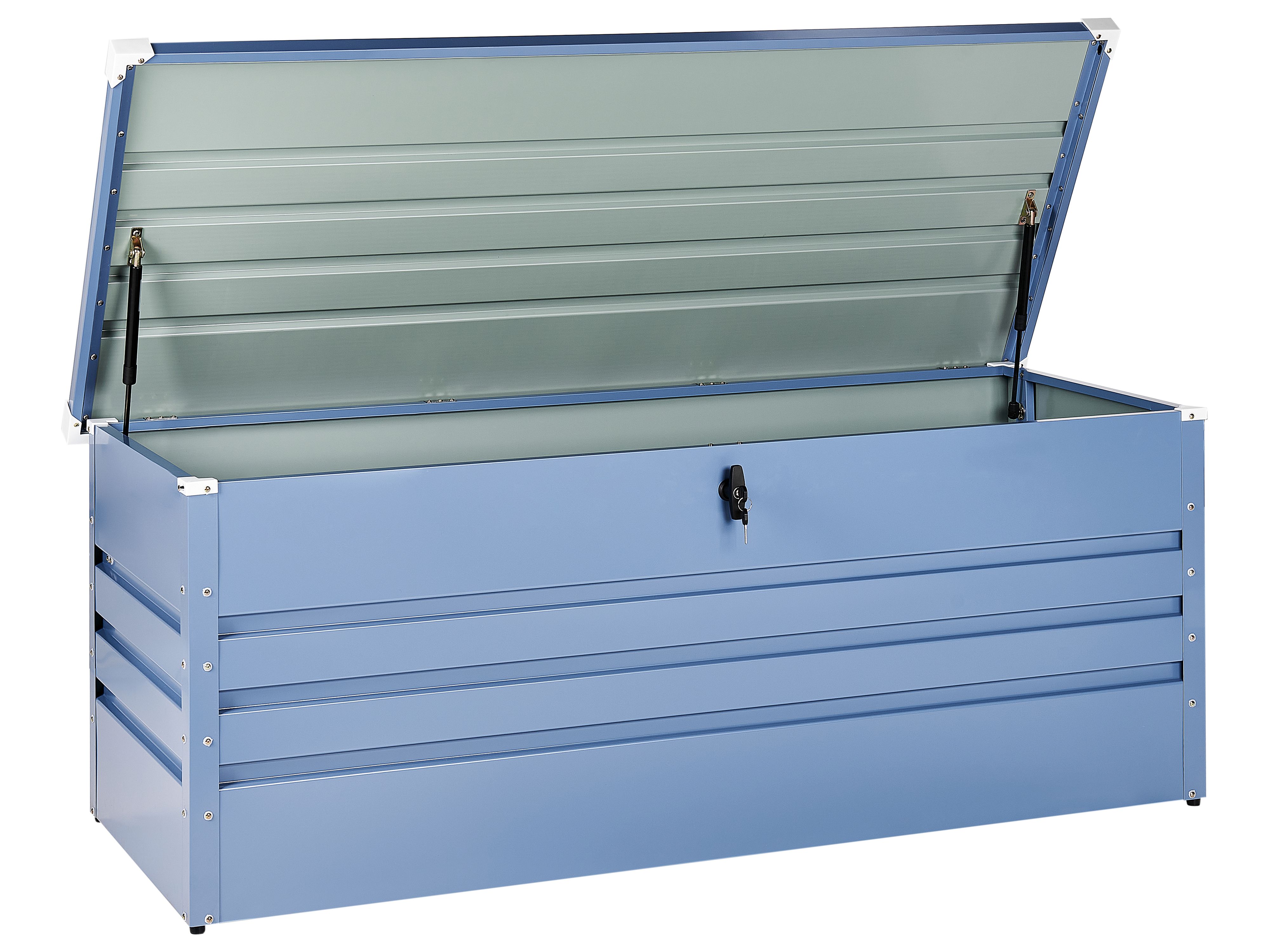 Kussenbox CEBROSA 165 cm 70 cm Blauw - Beliani.nl