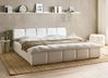 Bed Stof ORVILLE 180 x 200 cm Gebroken wit