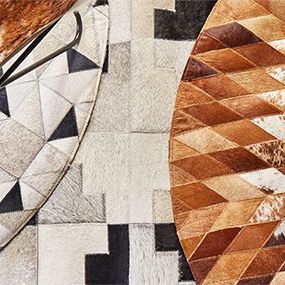 Tapis en cuir