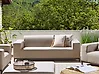 Gartensofa 2-Sitzer ROVIGO Beige