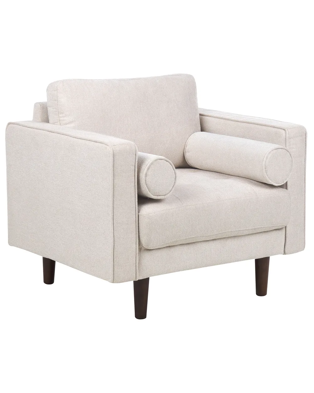 Sessel NURMO Stoff Hellbeige