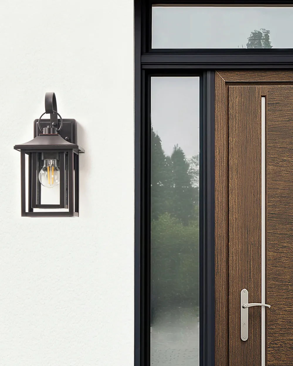 Außenwandleuchte ALMOND Schwarz_870447