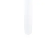Hochbett mit Schreibtisch Kiefernholz FOUCAMONT 90 x 200 cm Weiß_964286