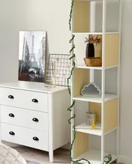 5 Tier Shelving Unit BOGOTA 165 cm White_937965