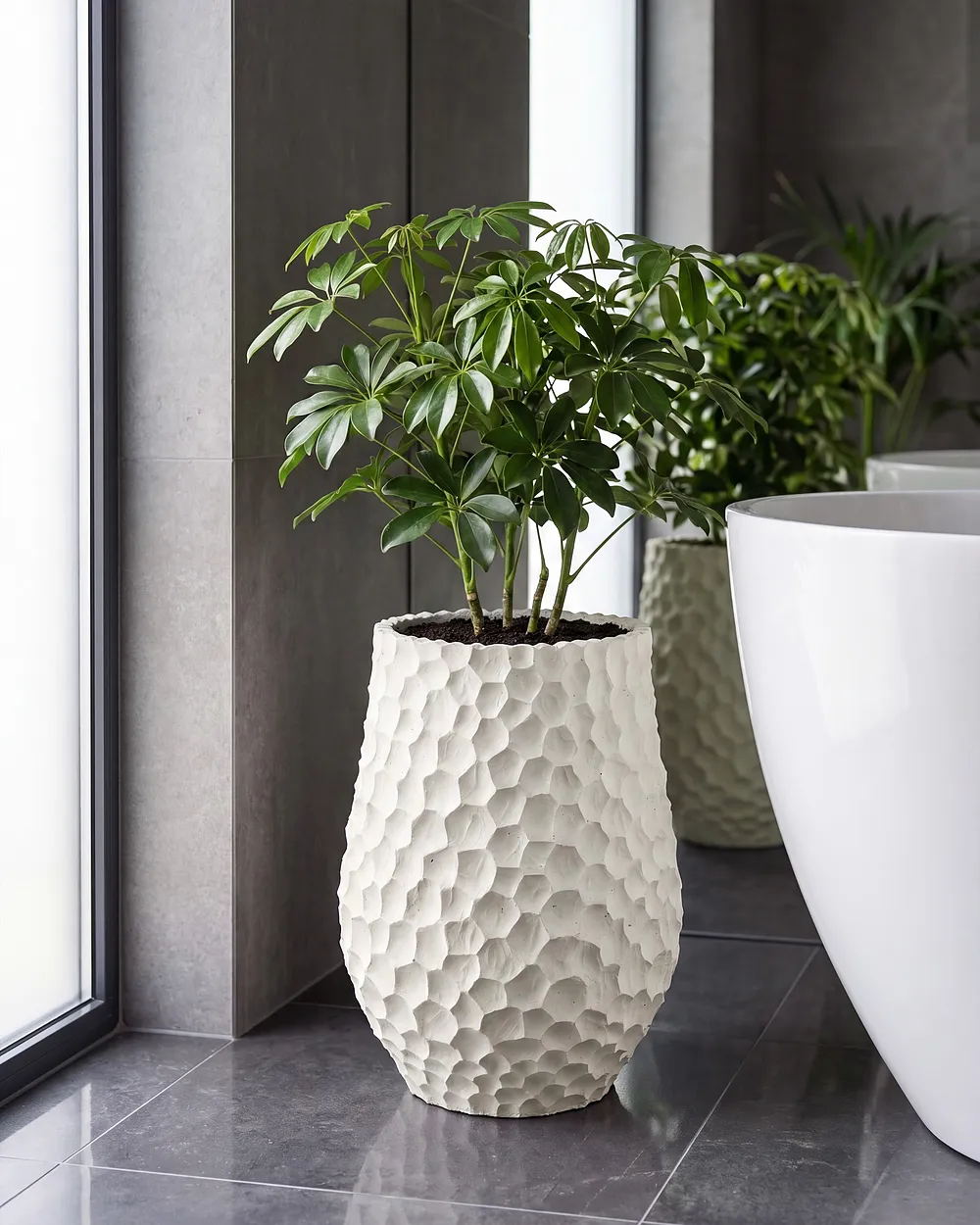 Blumenkübel PILLERSEE 34 cm Weiß_1161894
