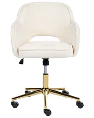 Desk Chair EMBER Chenille Off-White_1092208