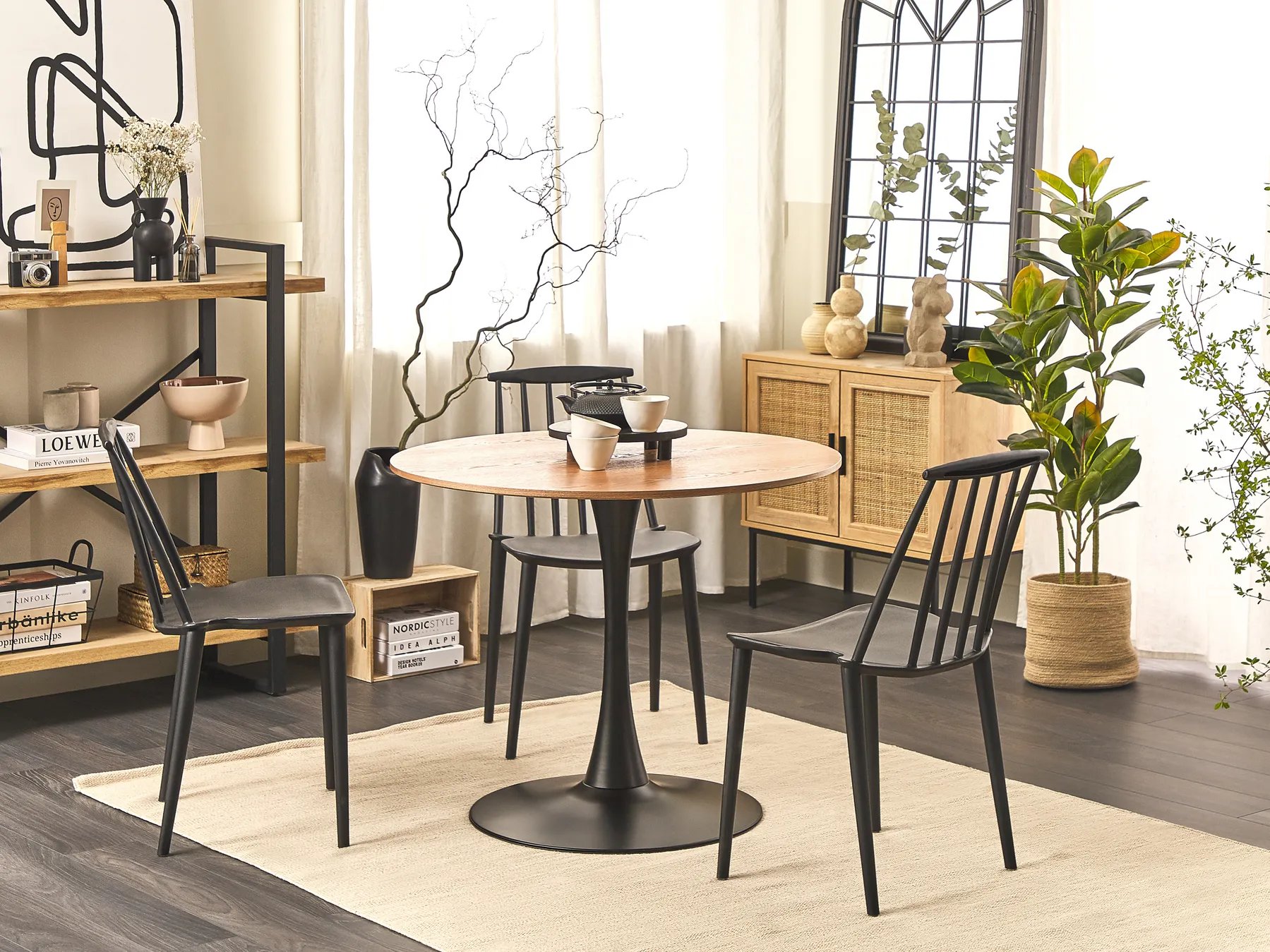 Esstisch BOCA Helle Esche 90 cm 90 cm_821583