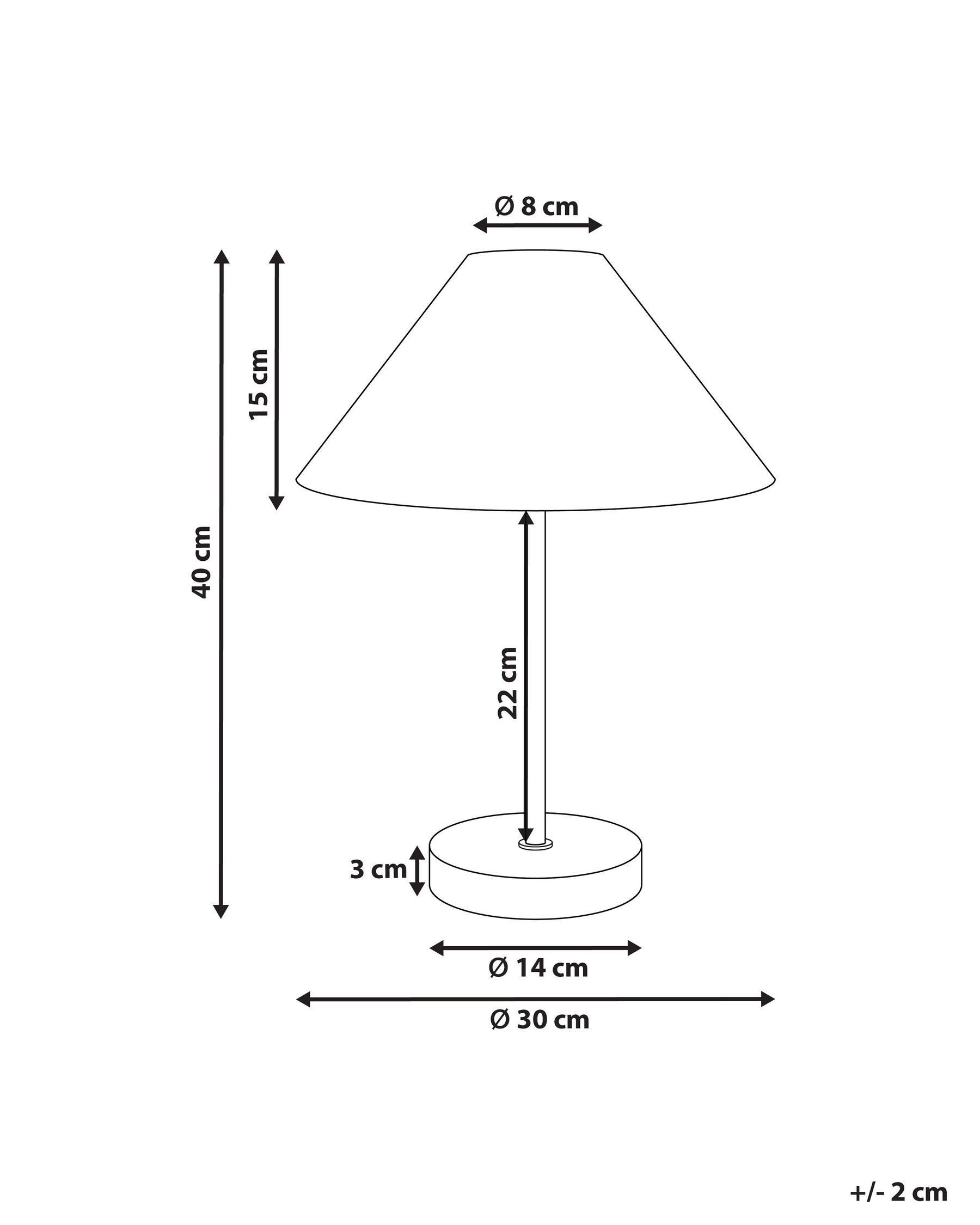 Table Lamp MOMBA Paper Rope Black_914515