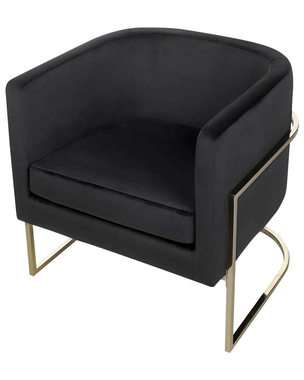 Armchair SIRKKA Velvet Black_900735